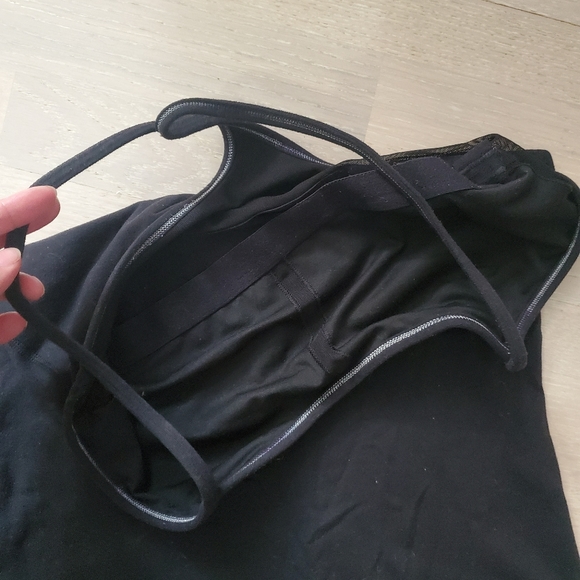 Lululemon Black Power Y Tank Size 8/10 - Picture 7 of 11